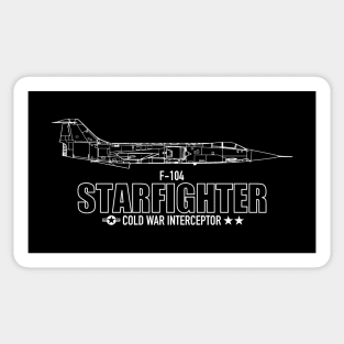 F-104 Starfighter Sticker